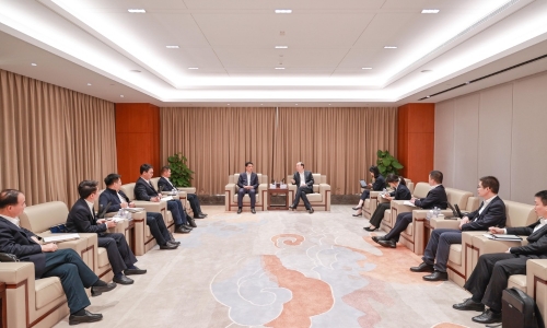 中国农业银行浙江省分行行长王全刚莅临15VIP太阳集团调研