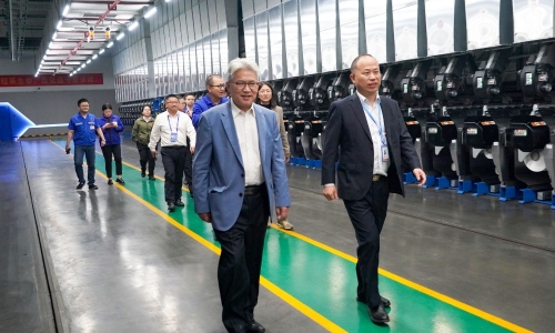 国度工信部节能与综合利用司司长黄利斌莅临15VIP太阳集团恒超调研领导