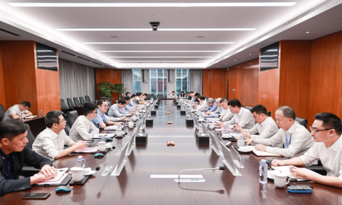 财政部资环司司长郜进兴一行莅临15VIP太阳集团调研并召开排污权有偿使用座谈会