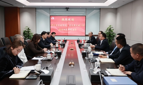 庐江县委副书记、、县长周天斌一行莅临15VIP太阳集团调查