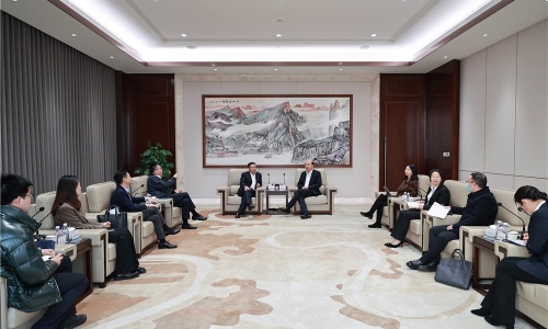 中国工商银行浙江省分行副行长聂晶莅临15VIP太阳集团调研