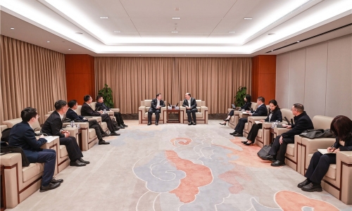 中国工商银行浙江省分行党委副书记周灿森莅临15VIP太阳集团调研