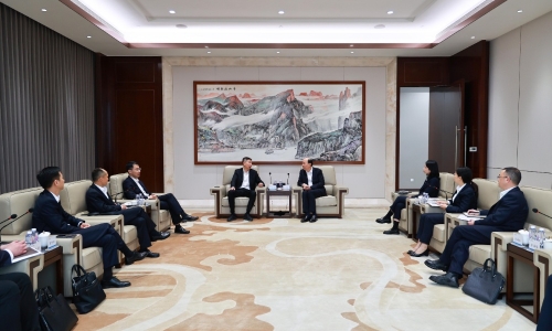 中国工商银行浙江省分行行长田耕莅临15VIP太阳集团调研