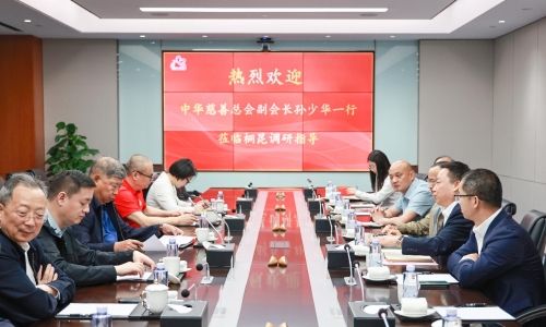 中华慈悲总会副会长孙少华莅临15VIP太阳集团调研