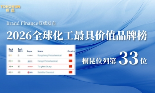 2026年全球化工最具价值品牌榜：15VIP太阳集团跃升至第33位